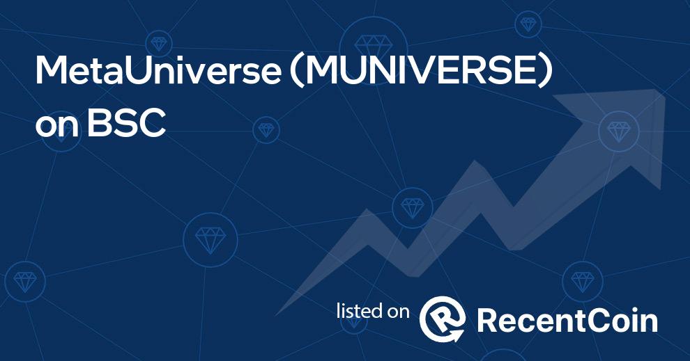 MUNIVERSE coin