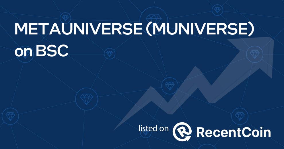 MUNIVERSE coin