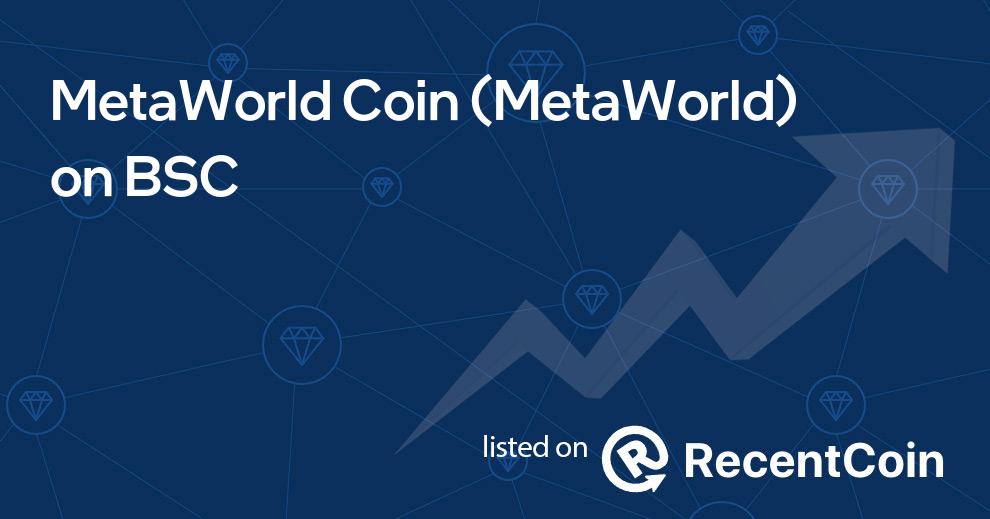 MetaWorld coin
