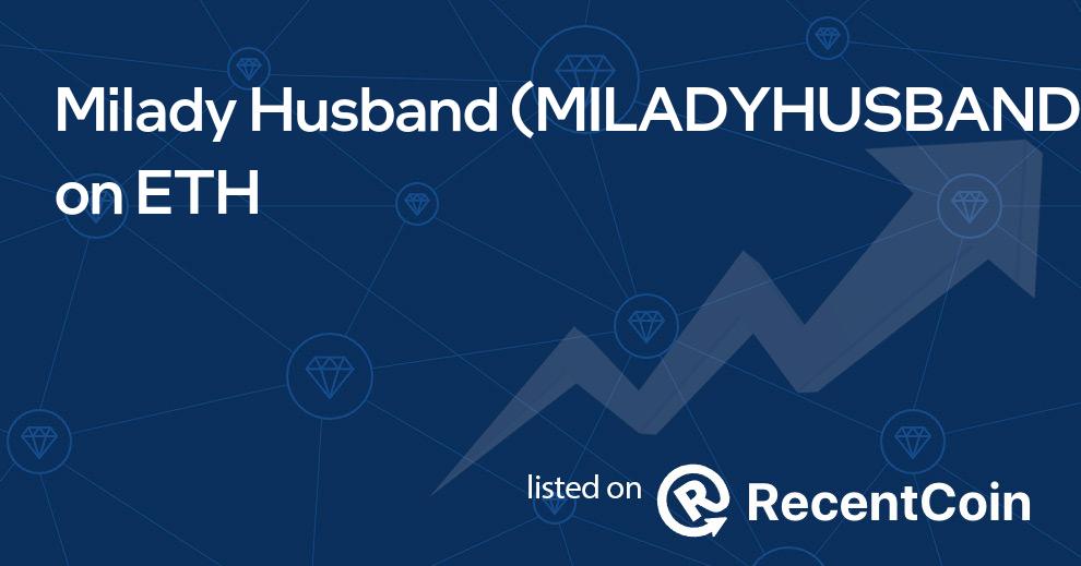 MILADYHUSBAND coin