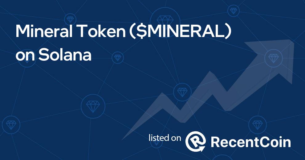 $MINERAL coin