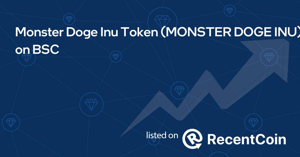 MONSTER DOGE INU coin