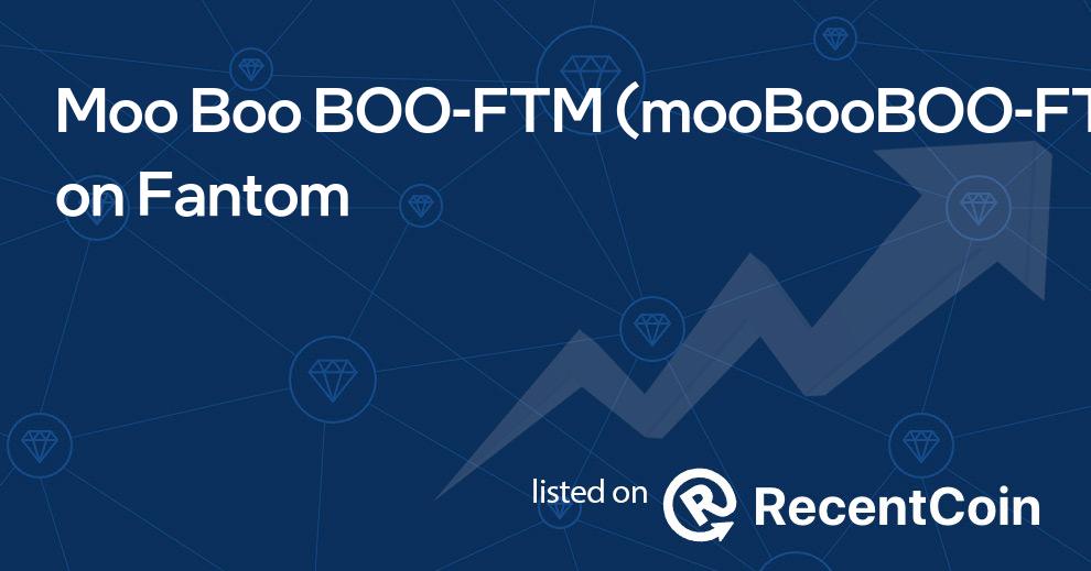 mooBooBOO-FTM coin
