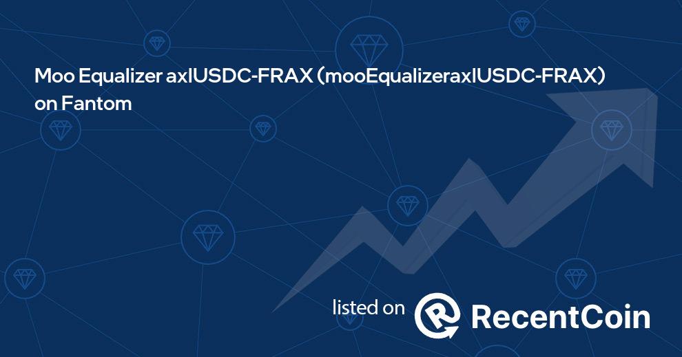 mooEqualizeraxlUSDC-FRAX coin