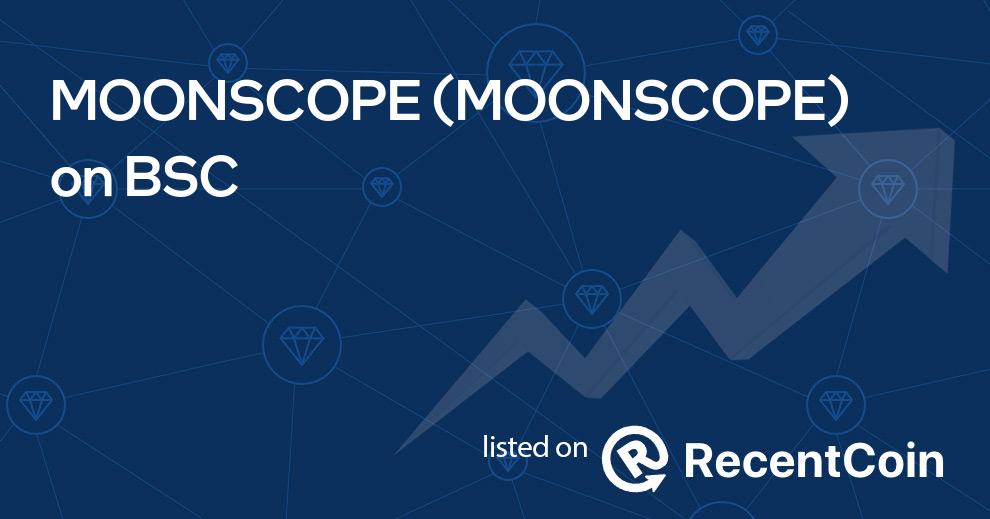 MOONSCOPE coin