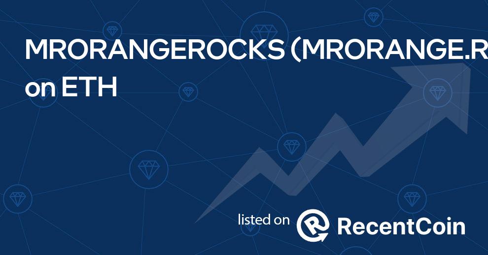 MRORANGE.ROCKS coin