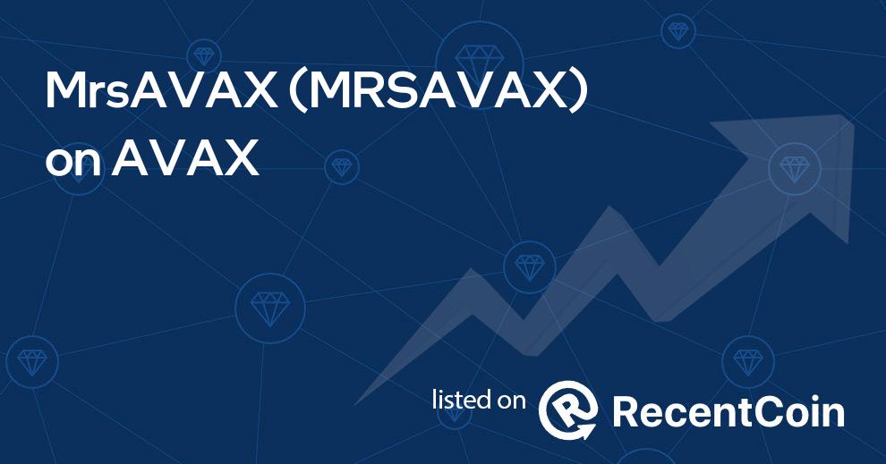 MRSAVAX coin