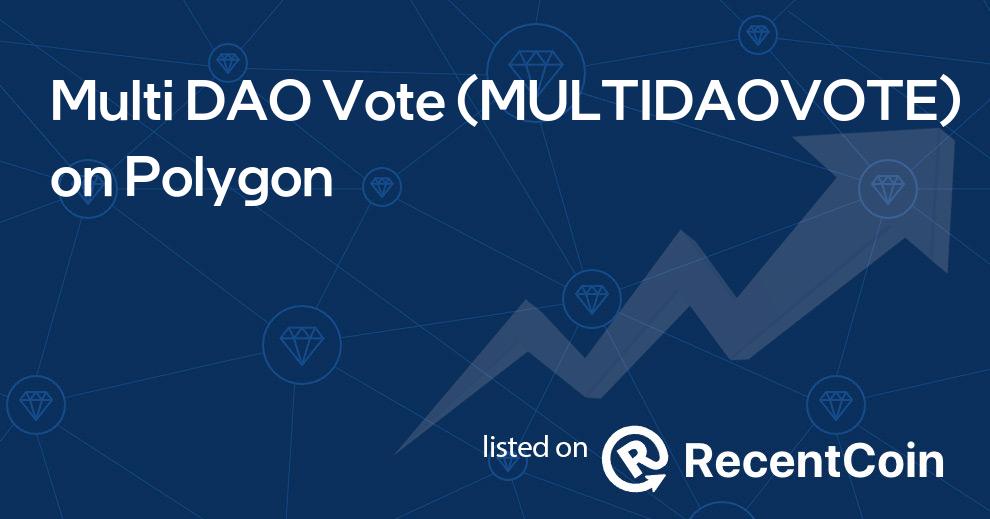 MULTIDAOVOTE coin