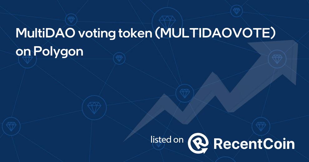 MULTIDAOVOTE coin