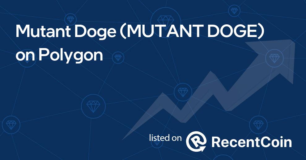 MUTANT DOGE coin