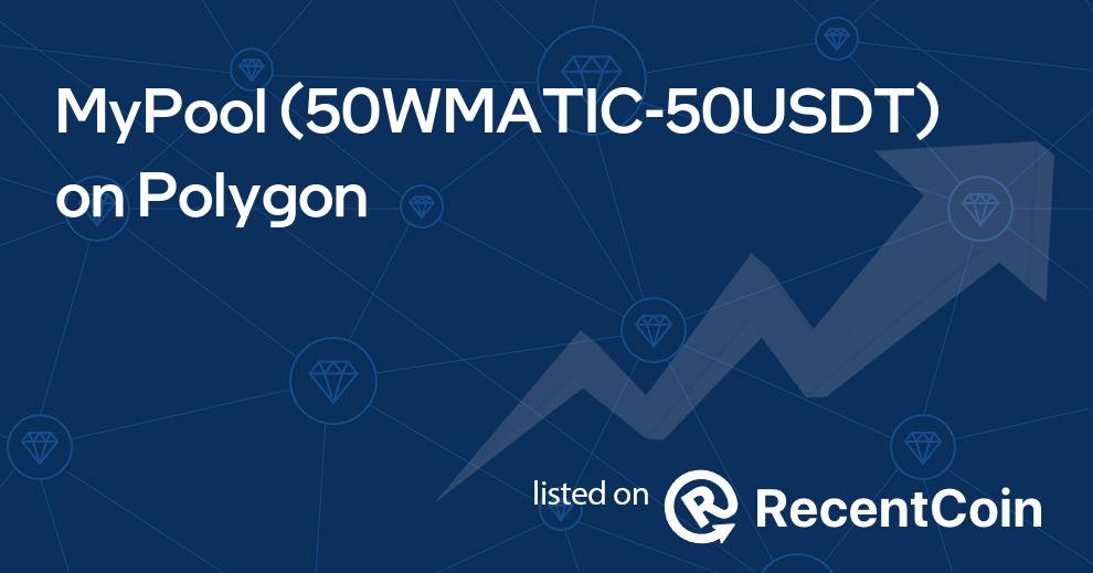 50WMATIC-50USDT coin