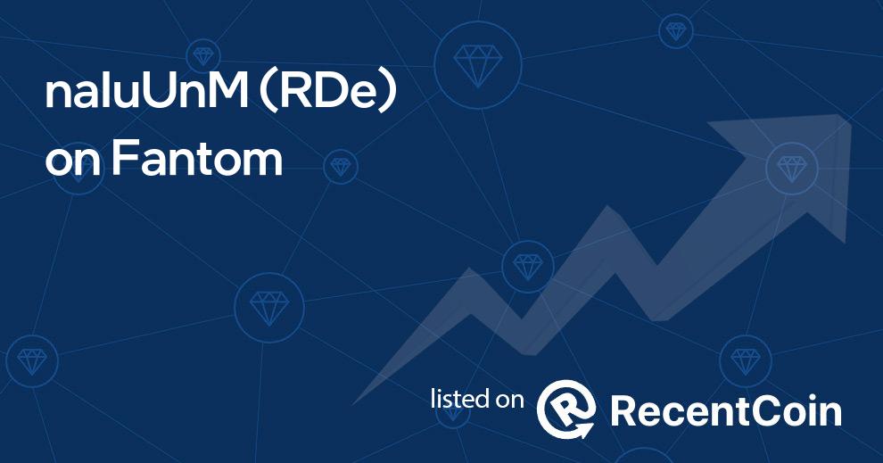 RDe coin