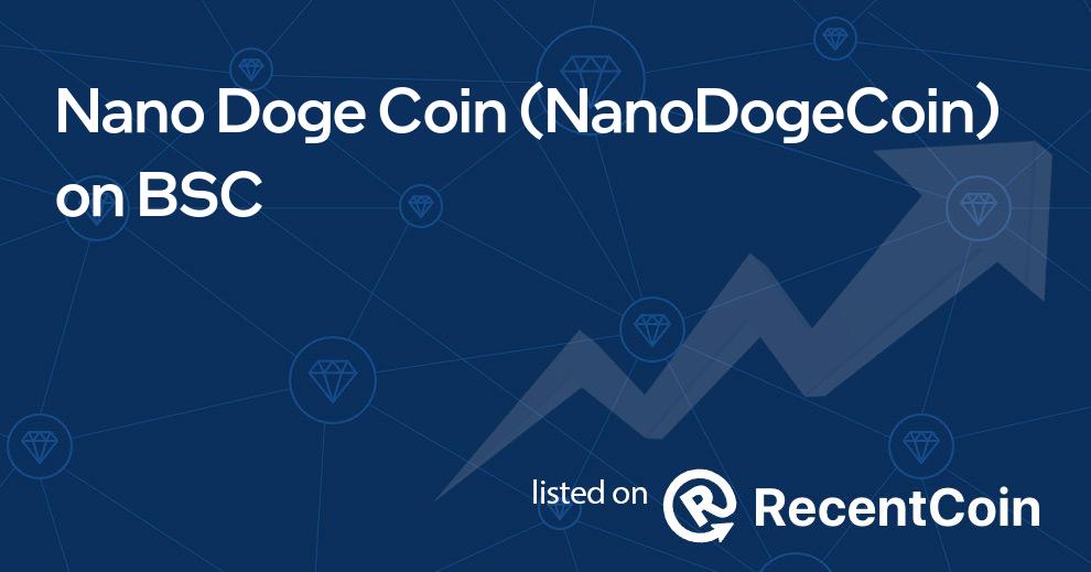 NanoDogeCoin coin