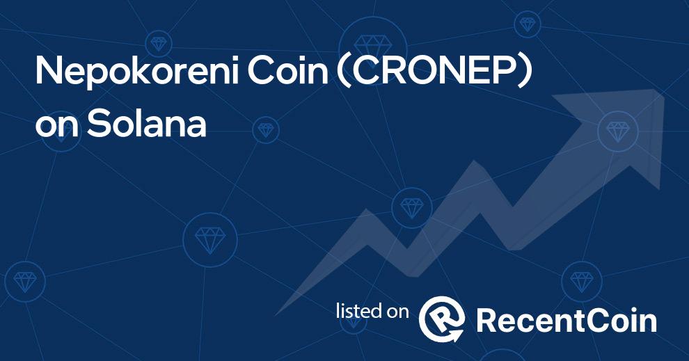 CRONEP coin