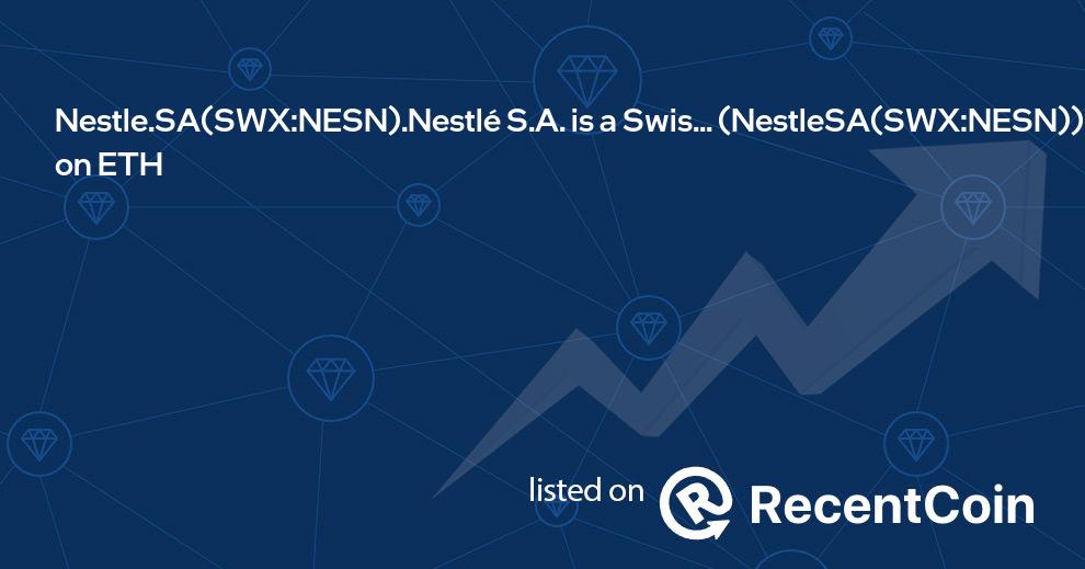 NestleSA(SWX:NESN) coin