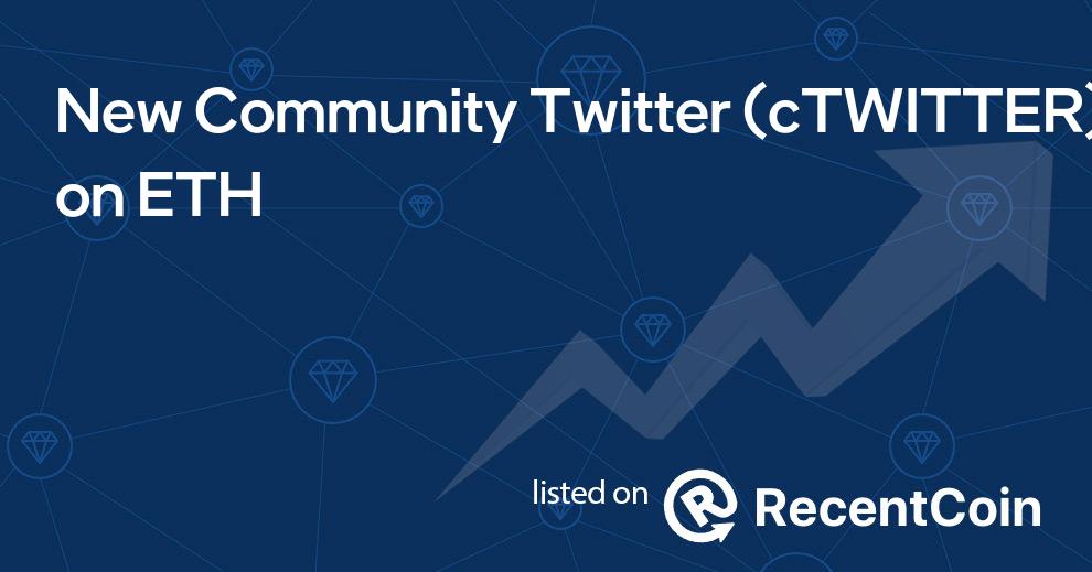 cTWITTER coin