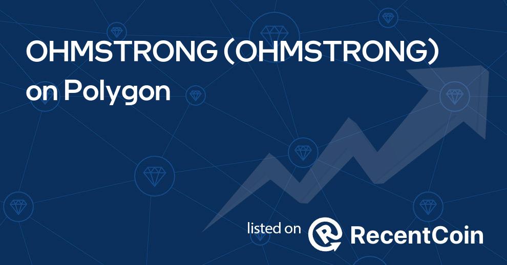 OHMSTRONG coin