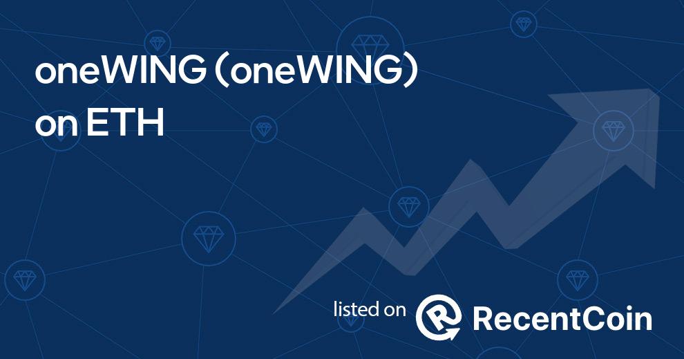 oneWING coin