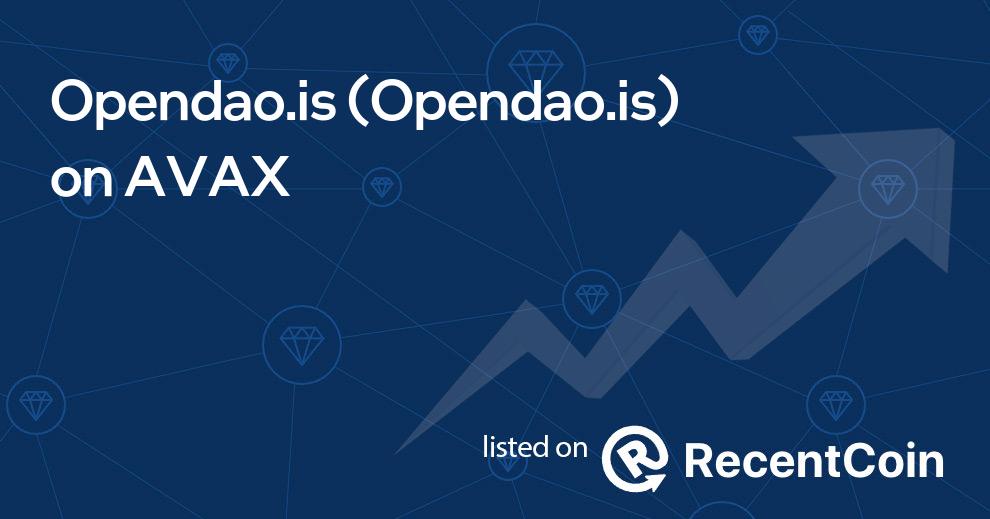 Opendao.is coin