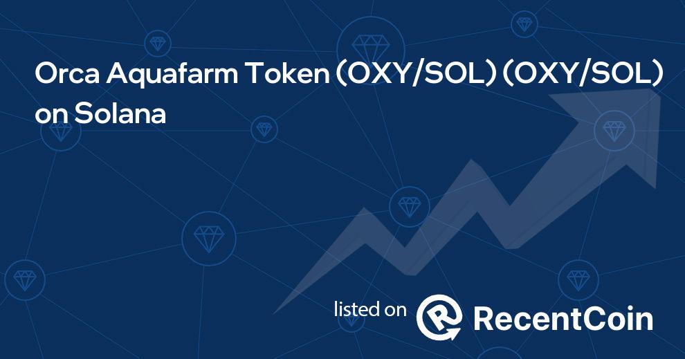 OXY/SOL coin