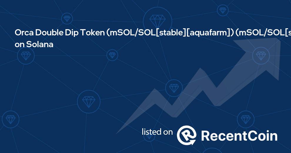 mSOL/SOL[stable] coin
