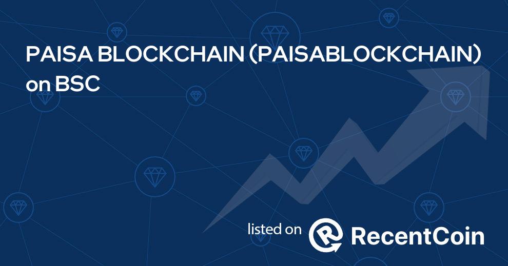 PAISABLOCKCHAIN coin