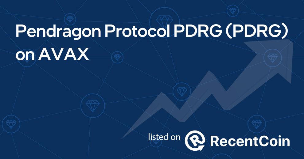 PDRG coin