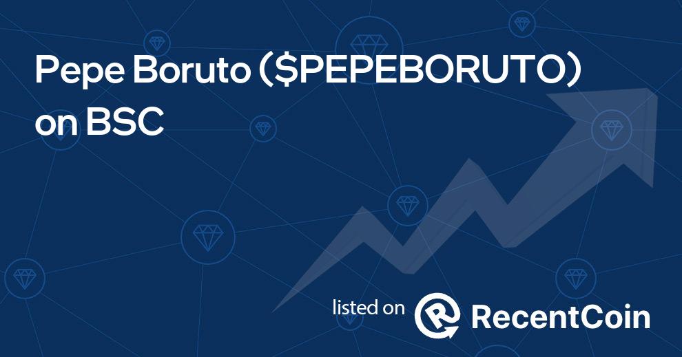 $PEPEBORUTO coin