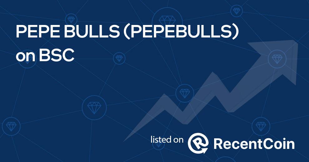 PEPEBULLS coin