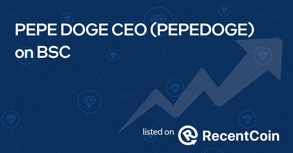 PEPEDOGE coin