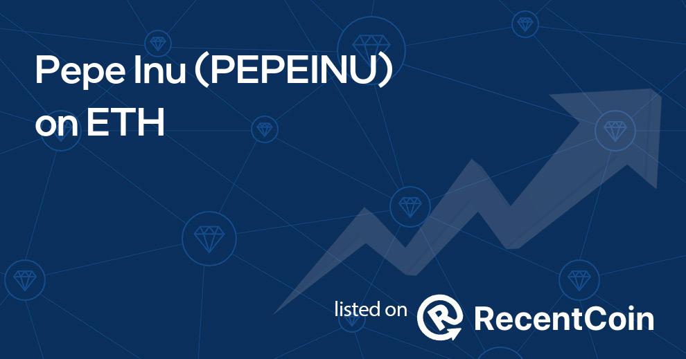 PEPEINU coin