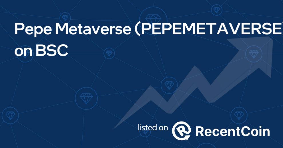 PEPEMETAVERSE coin