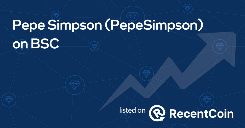 PepeSimpson coin