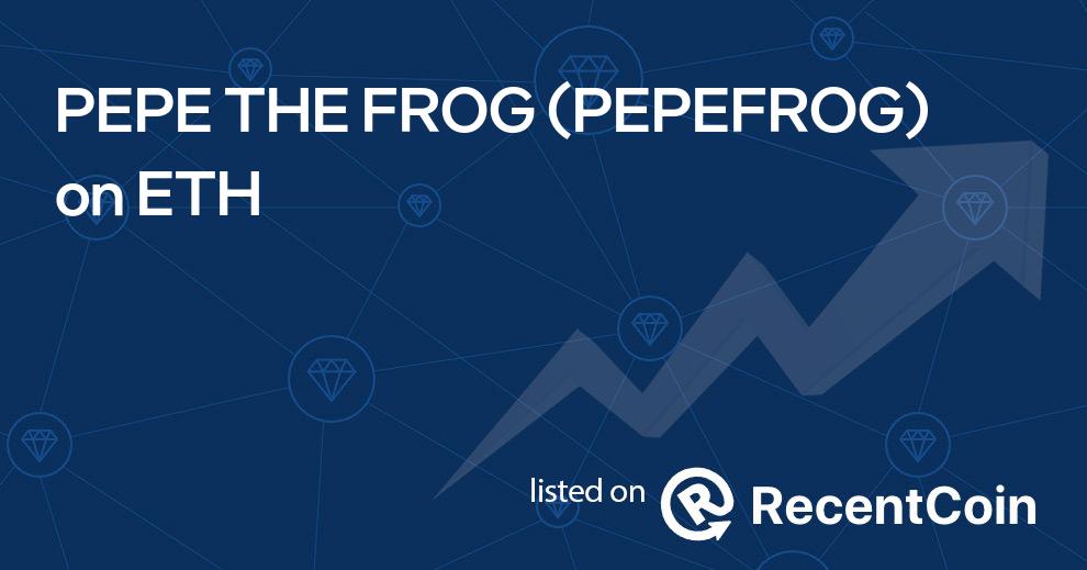 PEPEFROG coin