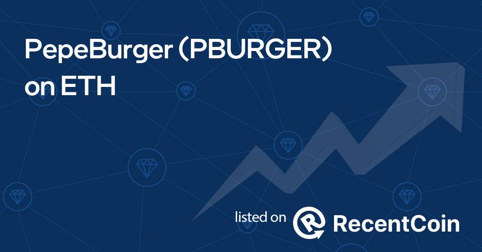 PBURGER coin