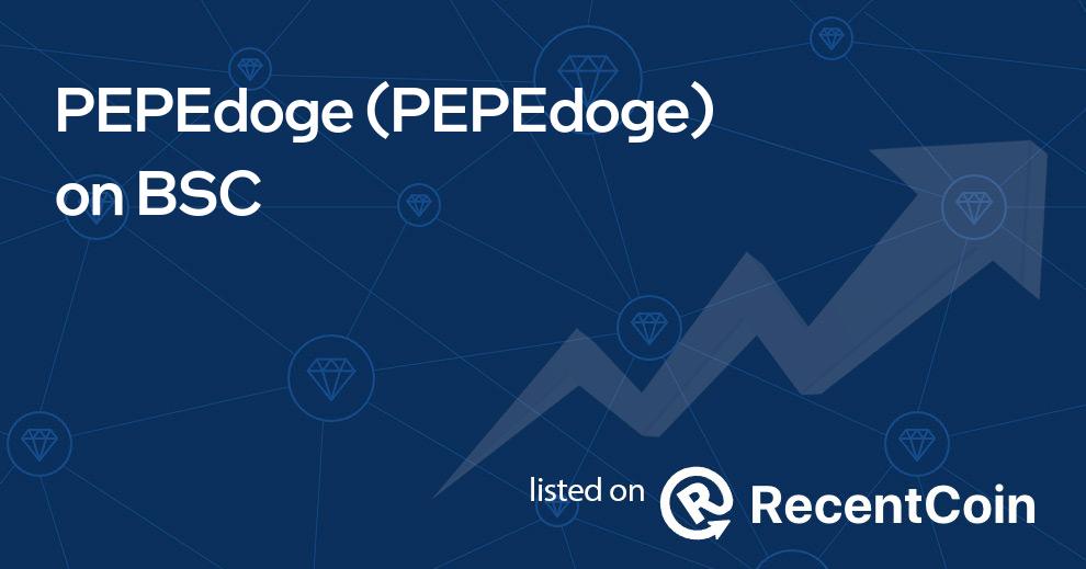 PEPEdoge coin