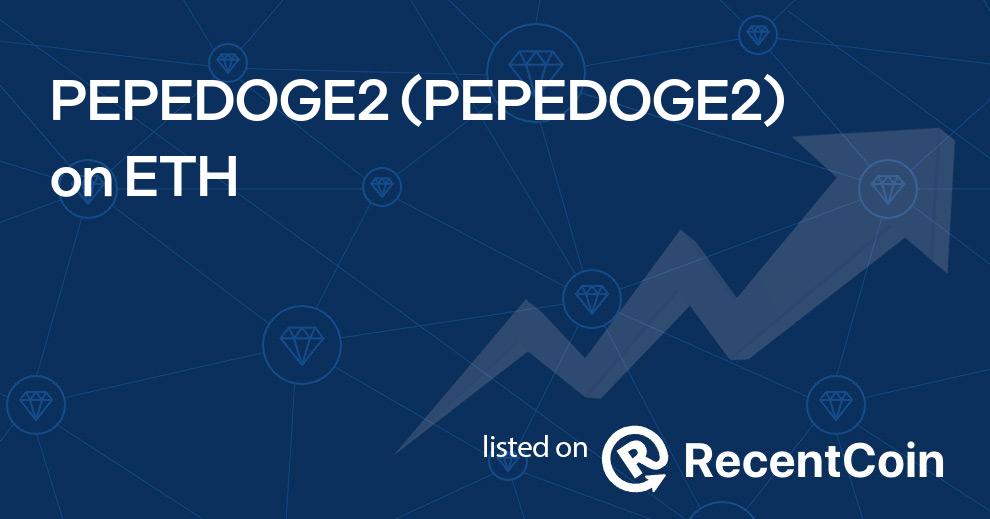 PEPEDOGE2 coin