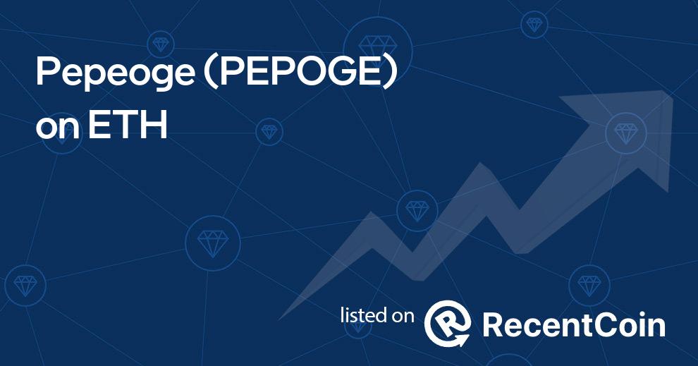 PEPOGE coin