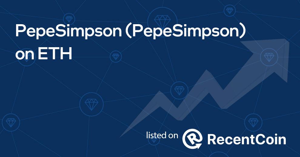 PepeSimpson coin