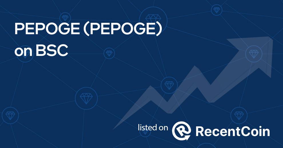 PEPOGE coin