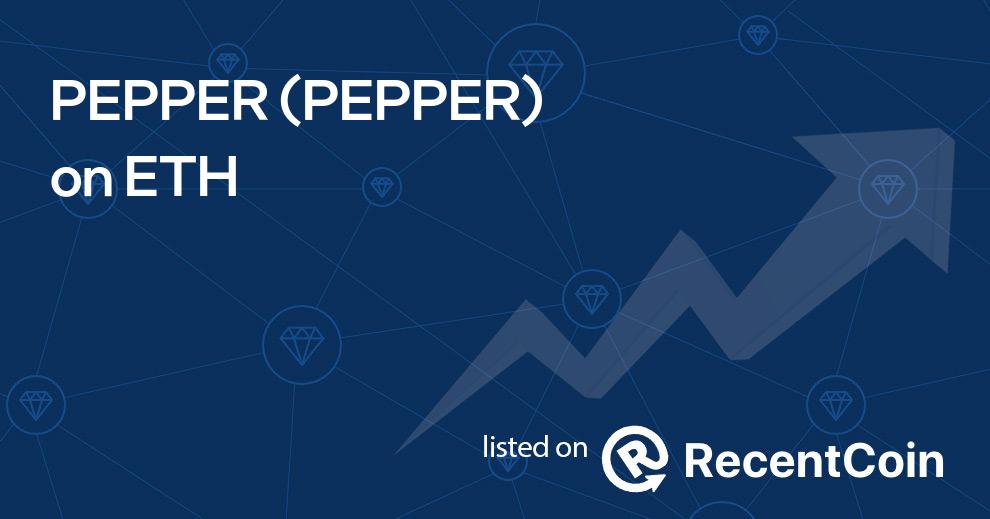 PEPPER coin