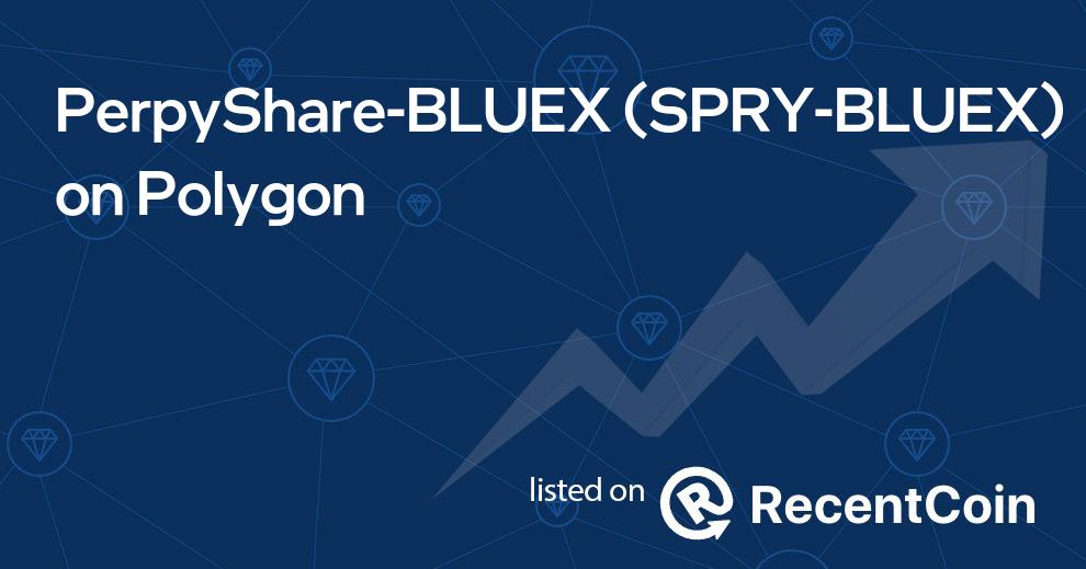 SPRY-BLUEX coin