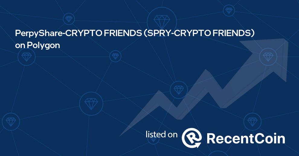 SPRY-CRYPTO FRIENDS coin