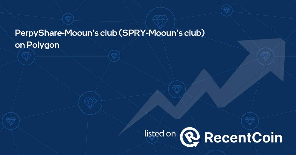 SPRY-Mooun's club coin