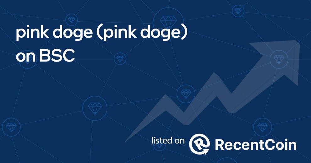 pink doge coin