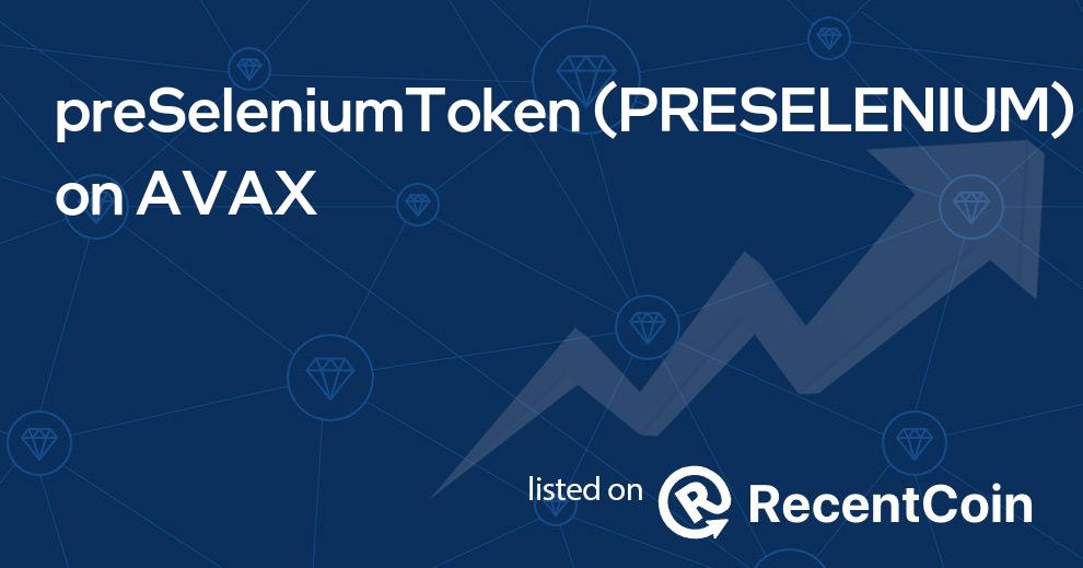 PRESELENIUM coin