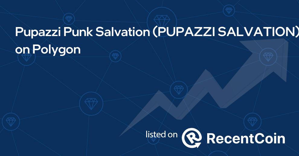 PUPAZZI SALVATION coin