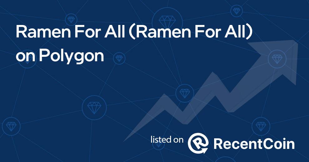 Ramen For All coin