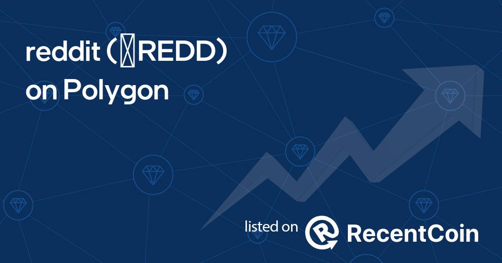 ✺REDD coin