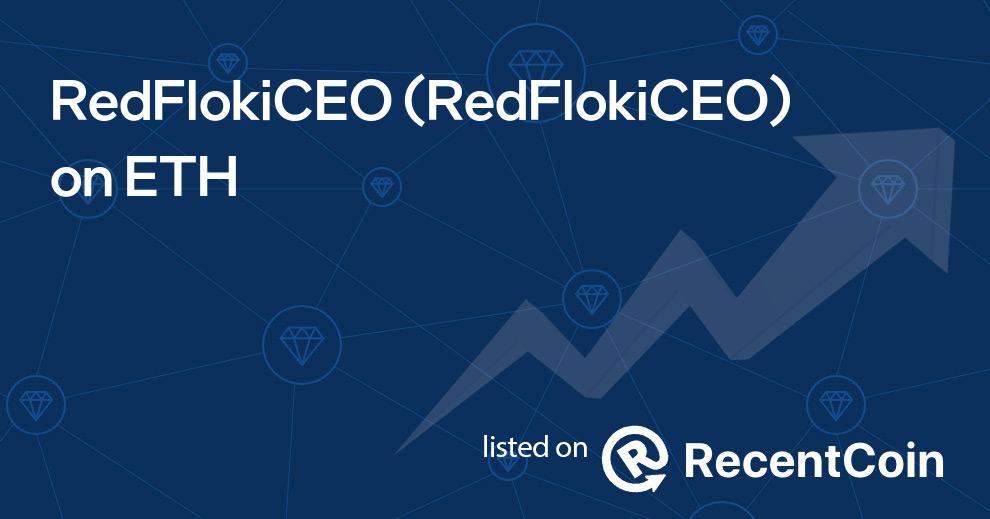 RedFlokiCEO coin